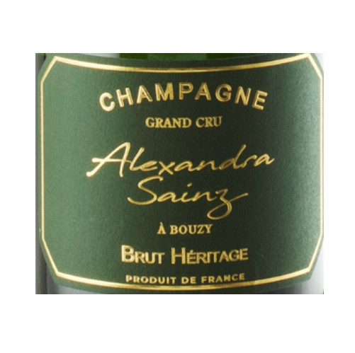 Alexandra Sainz Brut Heritage Grand Cru Champagne 750 ml